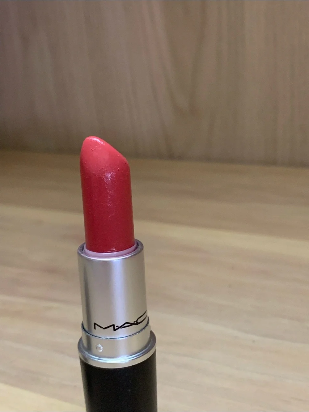 RARE DISCONTINUED MAC Amplified Lipstick — Fine 'N Dandy A74 (Used)